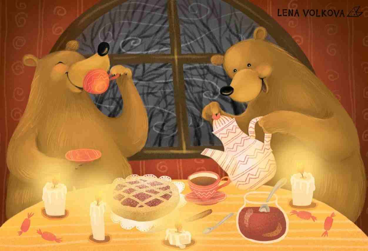 Чаепитие с медведем
