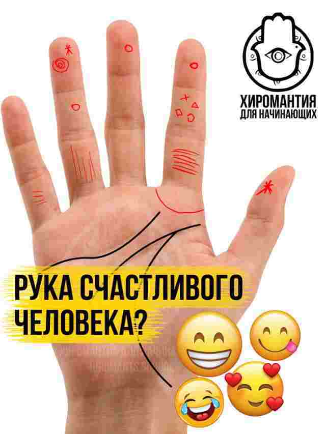 О признаках «счастливой» руки — крестик на средней фаланге указательного пальца: помощь со стороны…